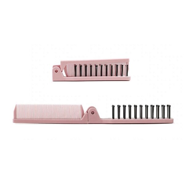 Расческа Jordan & Judy Folding Dual-Purpose Comb розовый PT006 (Pink) - 1