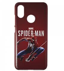 Защитный чехол для Xiaomi Mi 8 Spider-Man Marvel (Red/Красный) - 1