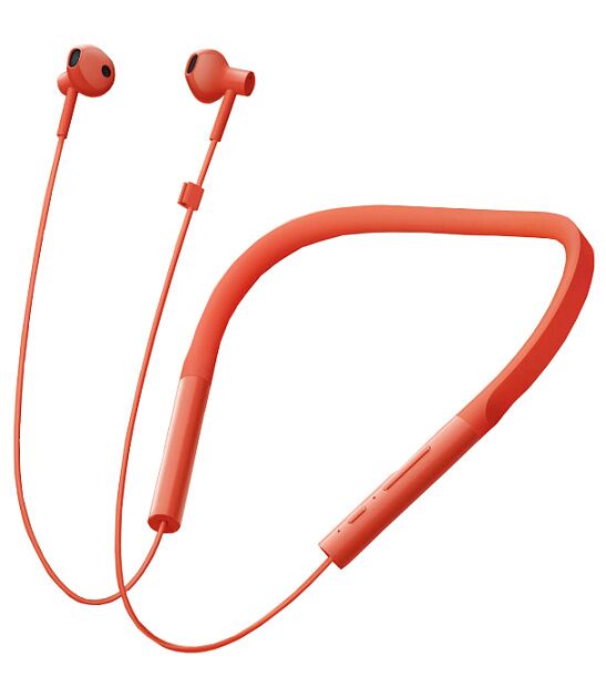 Наушники Xiaomi Bluetooth Collar Walkar Headphones Youth Edition (Red/Красный) 