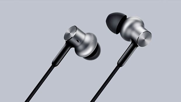 Наушники Xiaomi Mi In-Ear Headphones Pro HD (Silver/Серебристый) - 2