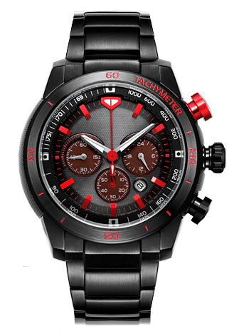 Умные часы TwentySeventeen Light Kinetic Energy Meter Watch (Red/Красный) - 1