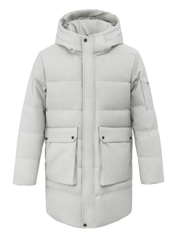 Куртка Urevo Classic Simple Goose Down Jacket (Grey/Серый) - 1