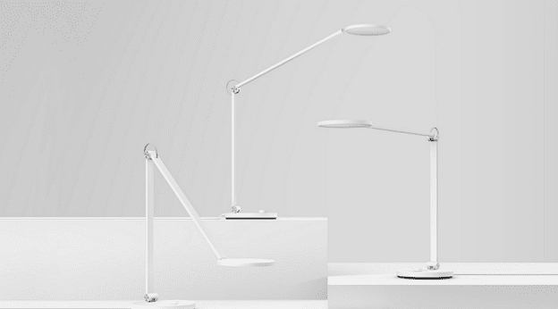 Варианты регулировки настольной лампы Xiaomi Mijia LED Lamp Pro Варианты регулировки угла наклона настольной лампы Mijia LED Lamp Pro