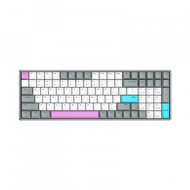 Механическая клавиатура Iqunix Mechanical Keyboard F96 (Grey/Серый) 