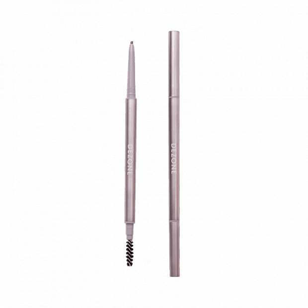 Карандаш для бровей Xiaomi Dezone Slim And Delicate Double Eyebrow Pencil (Brown/Коричневый) 