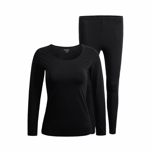 Пижама Xiaomi Cotton Smith Persistent Heat Ladies Far Infrared Heating Jacket (Black/Черный) - 1