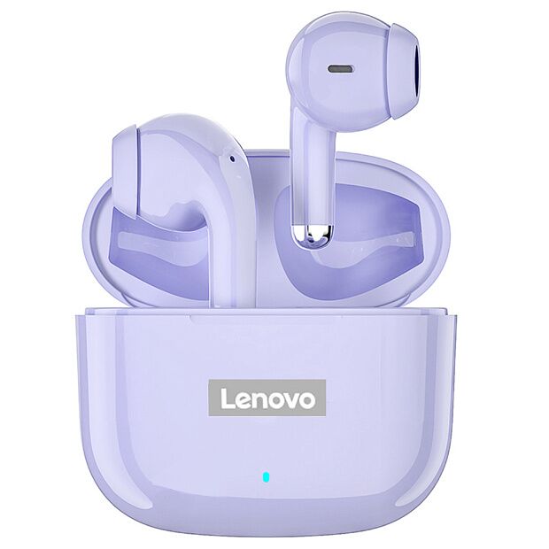 Беспроводные наушники Lenovo P40 pro Bluetooth 5.1 фиолетовый - 3